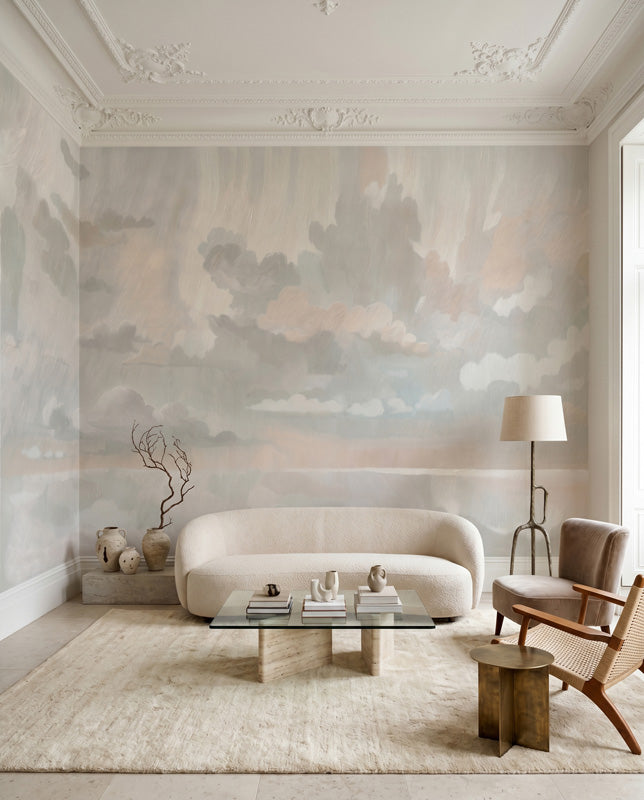 Velvet Smoke Cloudscape Wall Mural