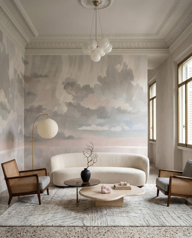 Velvet Smoke Cloudscape Wall Mural