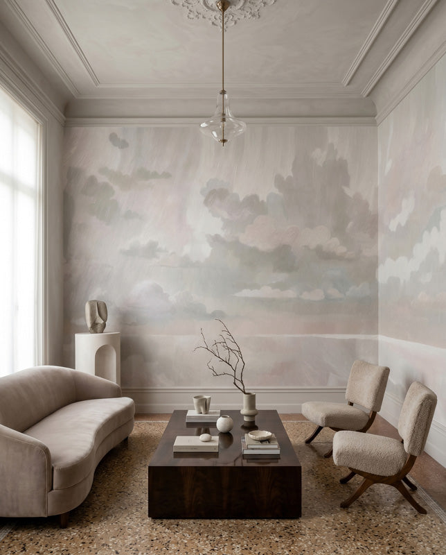 Velvet Smoke Cloudscape Wall Mural