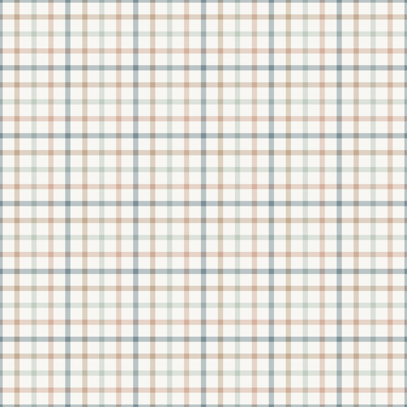 Soft Heritage Plaid – Classic Wallpaper in Neutral Tones