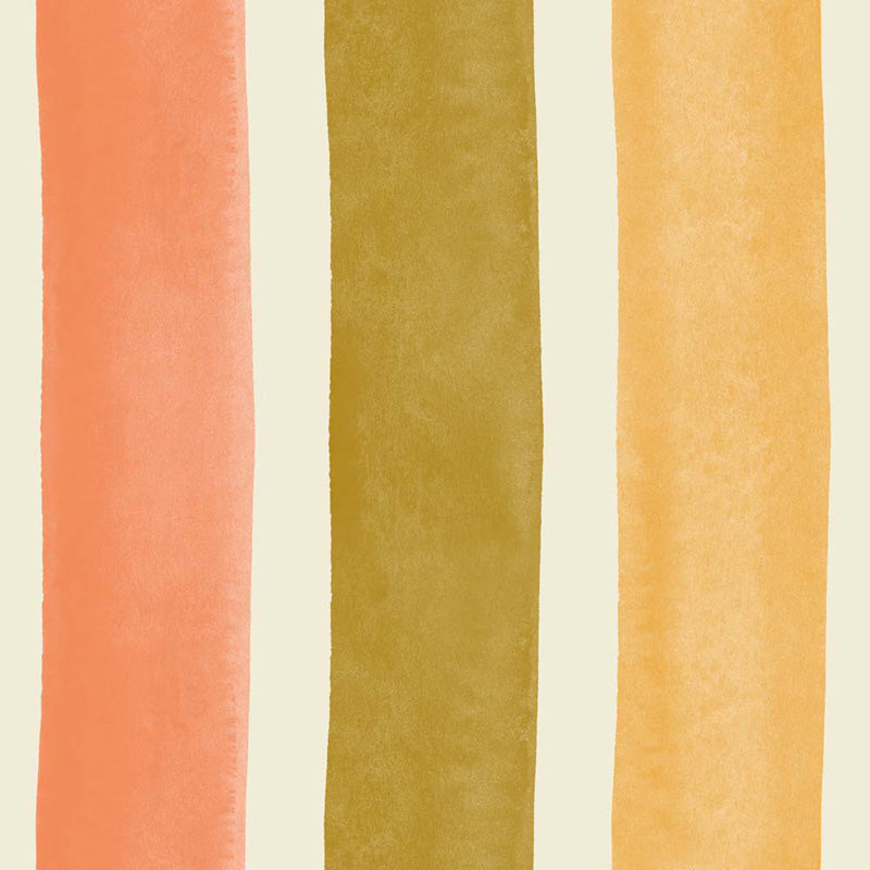 Hand-Painted Artisan Stripe – Wallpaper in Multiple Colours