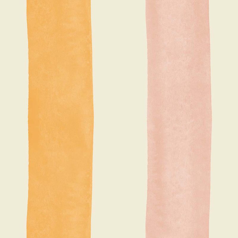 Watercolour Bold Stripe – Wallpaper in Multiple Colours