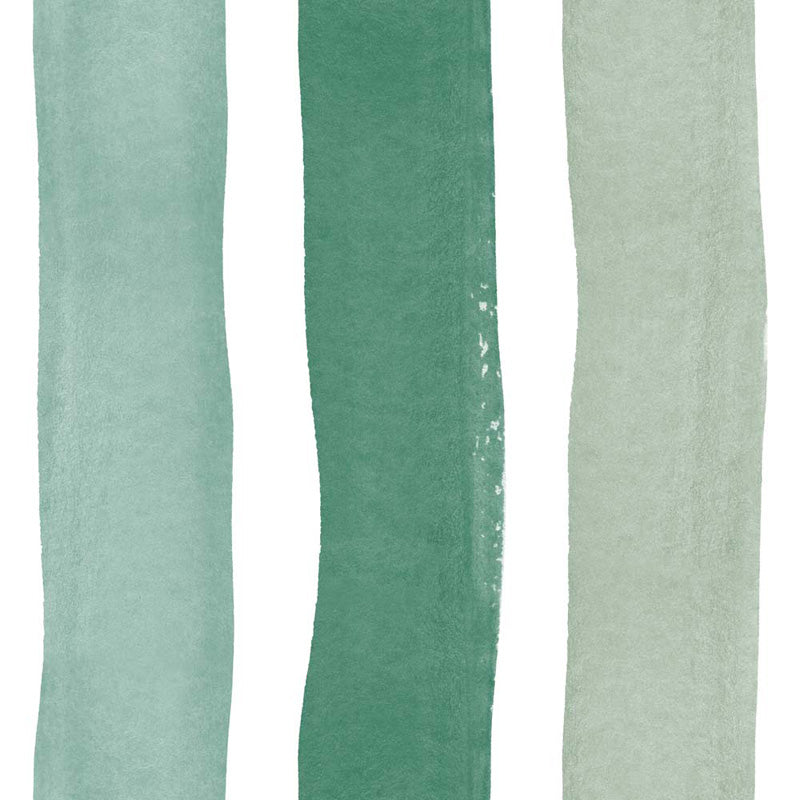 Hand-Painted Stripes – Wallpaper in Multi Colours