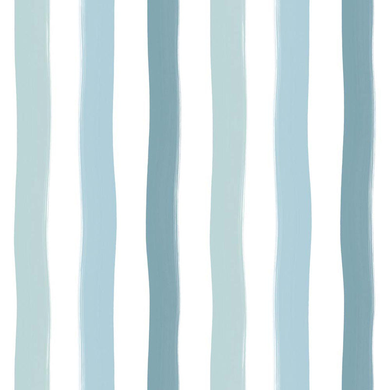 Soft Wavy Stripes – Wallpaper in Multi Colours