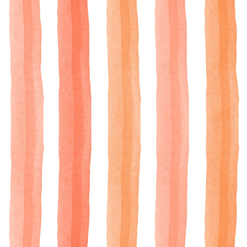 Watercolour Stripe – Soft Painted Striped Wallpaper in Pastel Tones