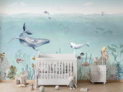 Secret Sealife Coastal Wallpaper Mural
