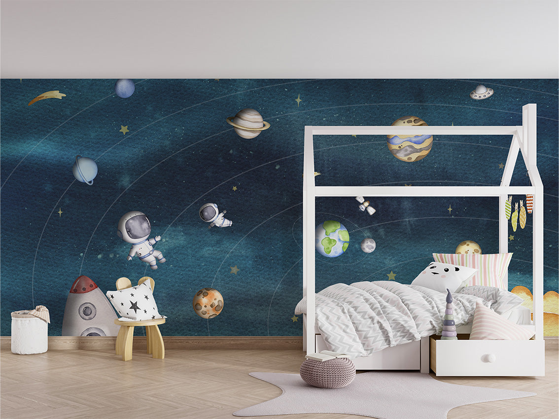 Space Joy Wallpaper Mural