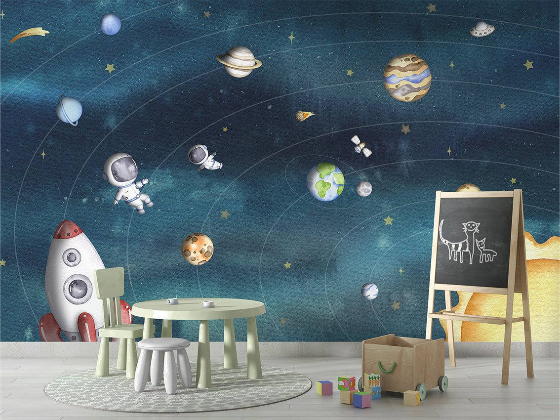 Space Joy Wallpaper Mural