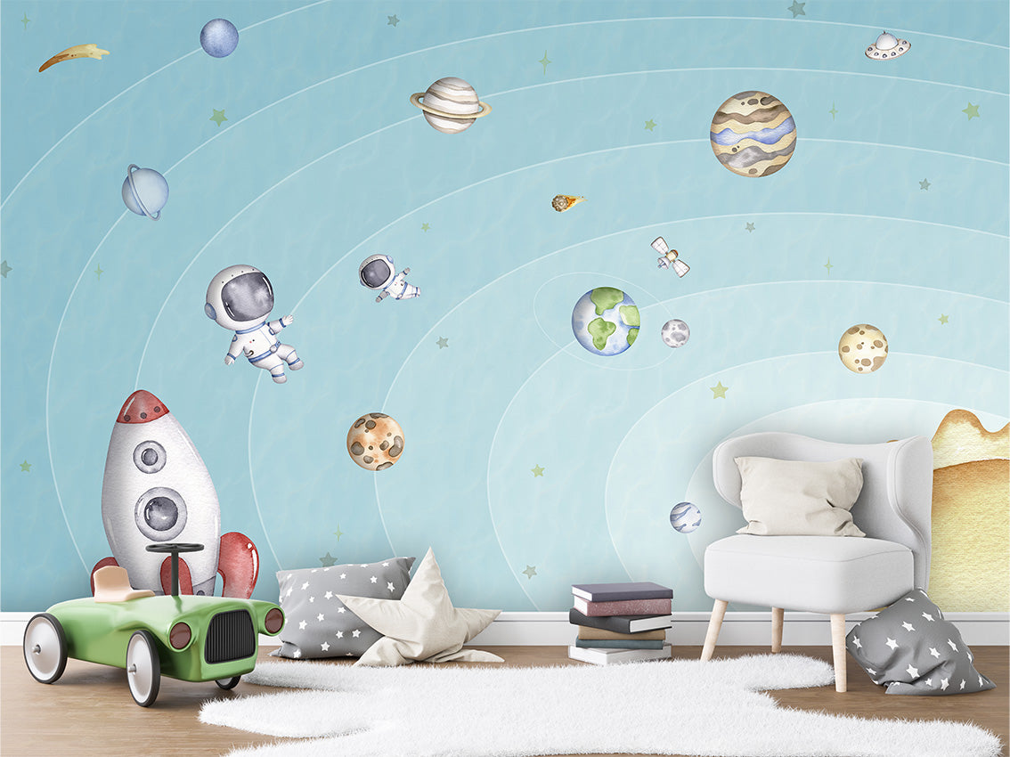 Space Joy Wallpaper Mural