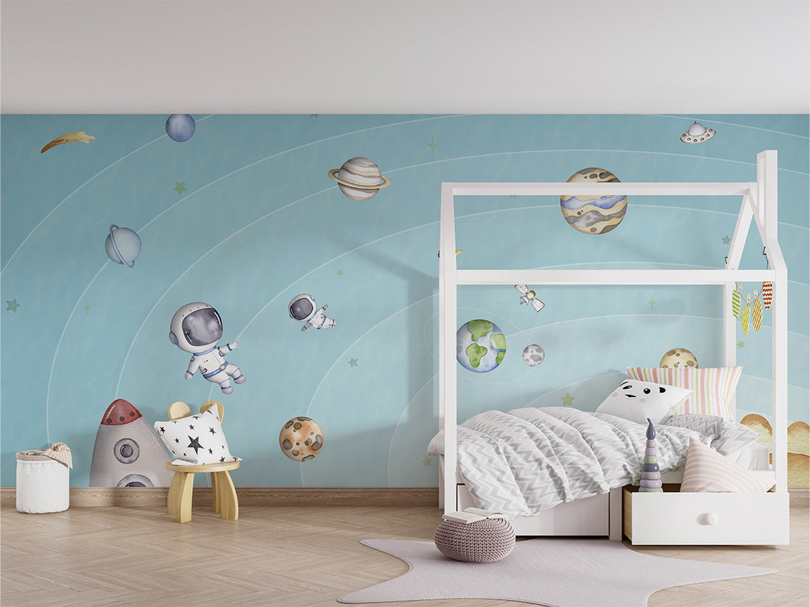 Space Joy Wallpaper Mural