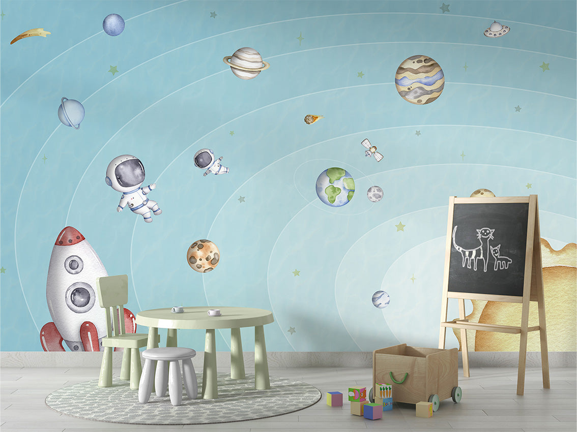 Space Joy Wallpaper Mural