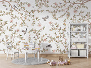 Summer Roses Floral Wallpaper Mural
