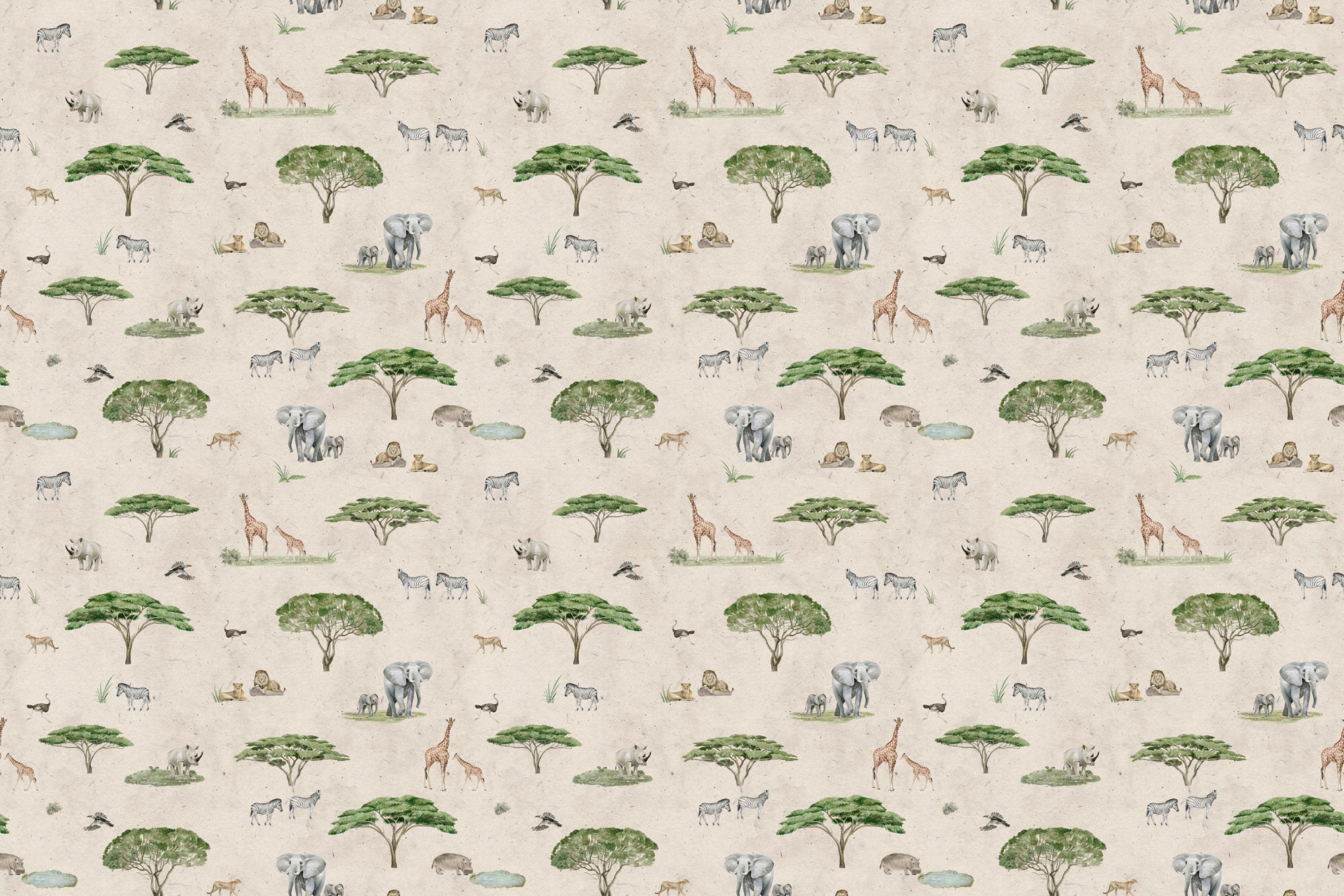 Sunny Savannah Wallpaper