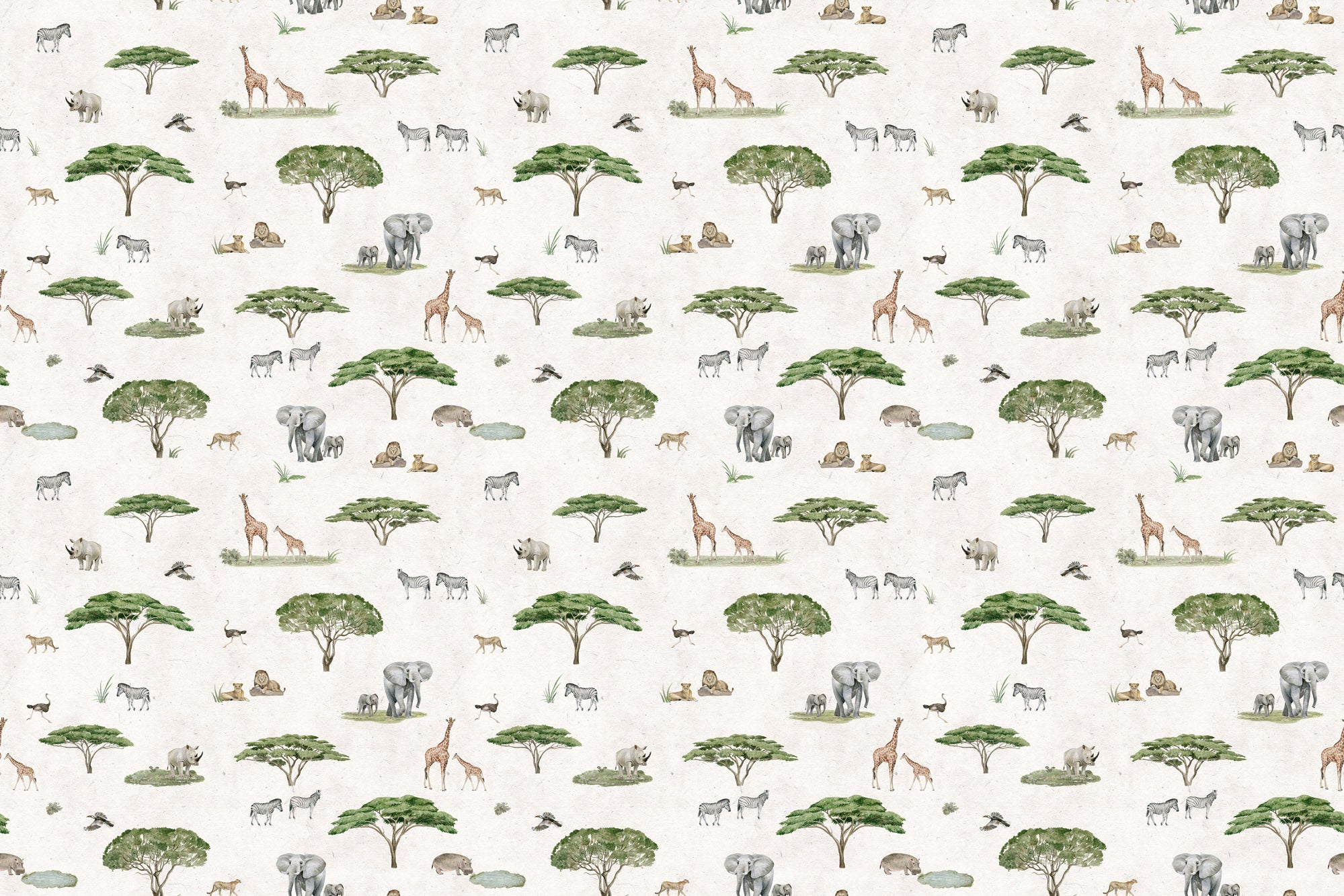Sunny Savannah Wallpaper