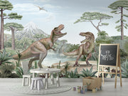 Terrific T-Rex Dinosaur Wallpaper Mural