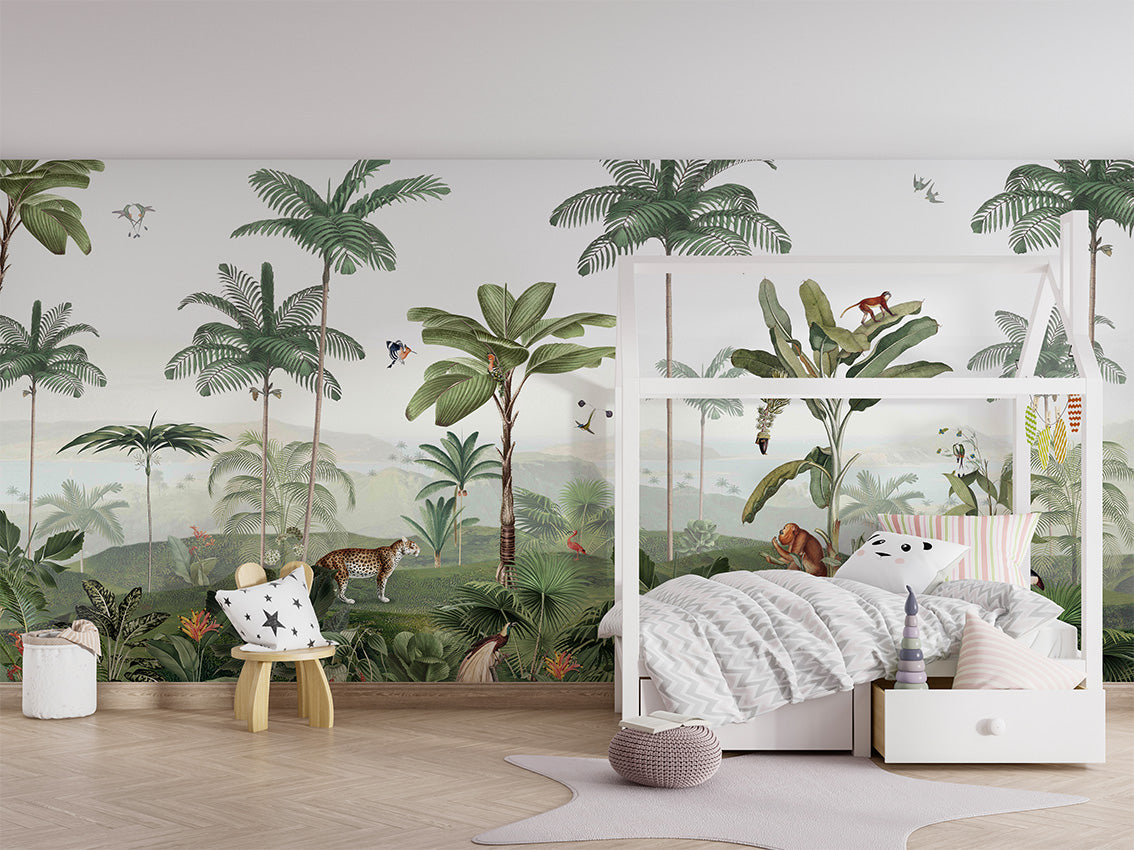 Thrilling Tropics Tropical Wallpaper Mural