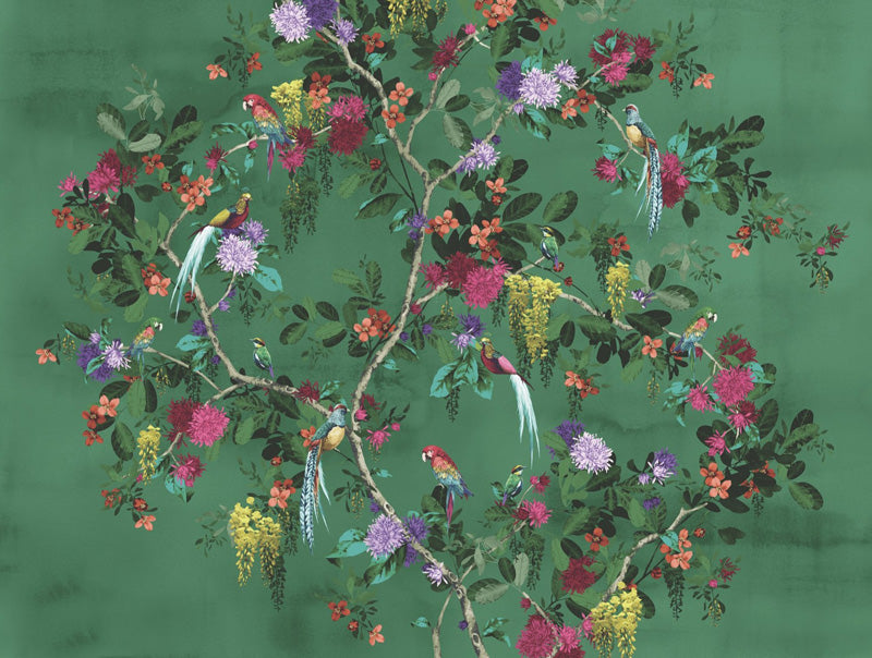 Chintz Aviary Wallpaper Mural