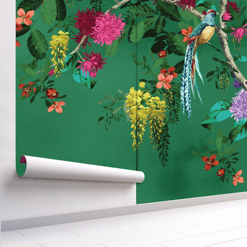 Chintz Aviary Wallpaper Mural