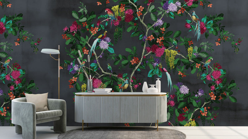 Chintz Aviary Wallpaper Mural