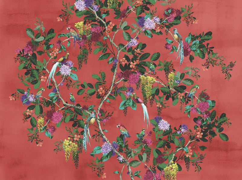 Chintz Aviary Wallpaper Mural