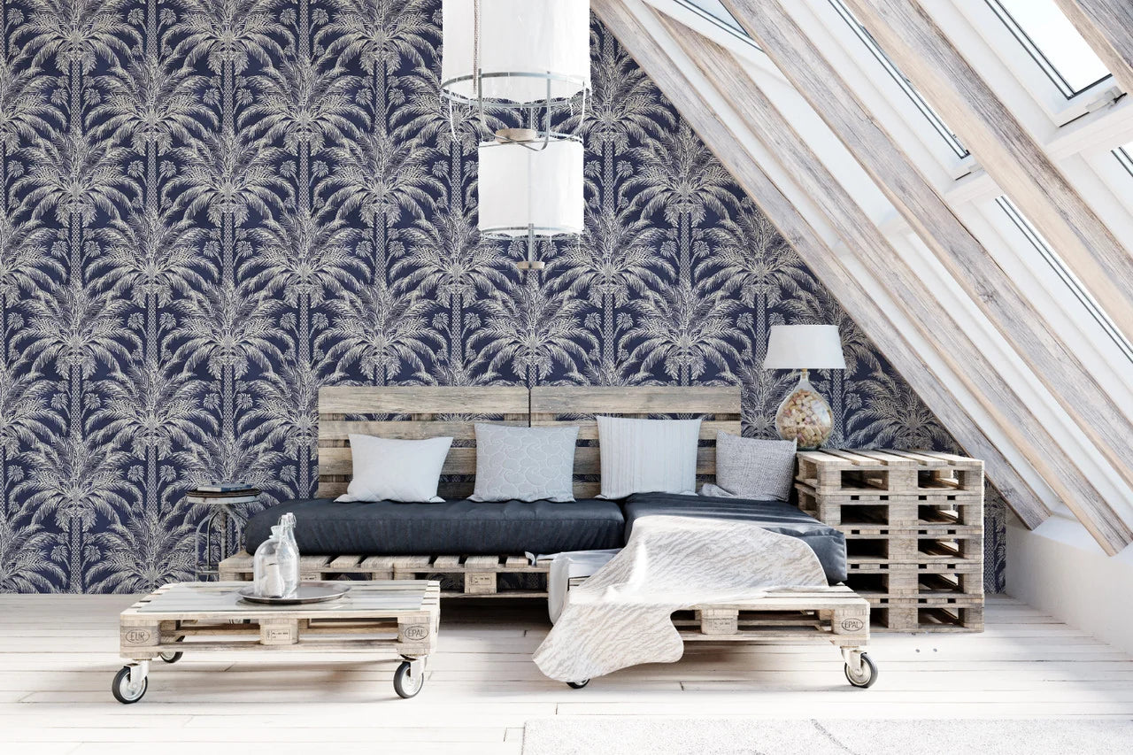 Palm Court Wallpaper