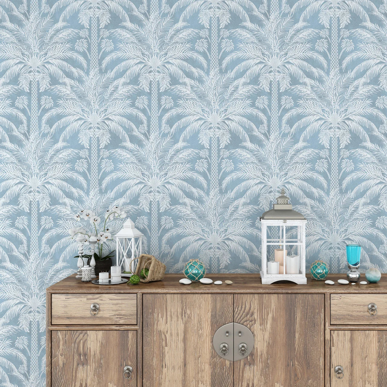 Palm Court Wallpaper