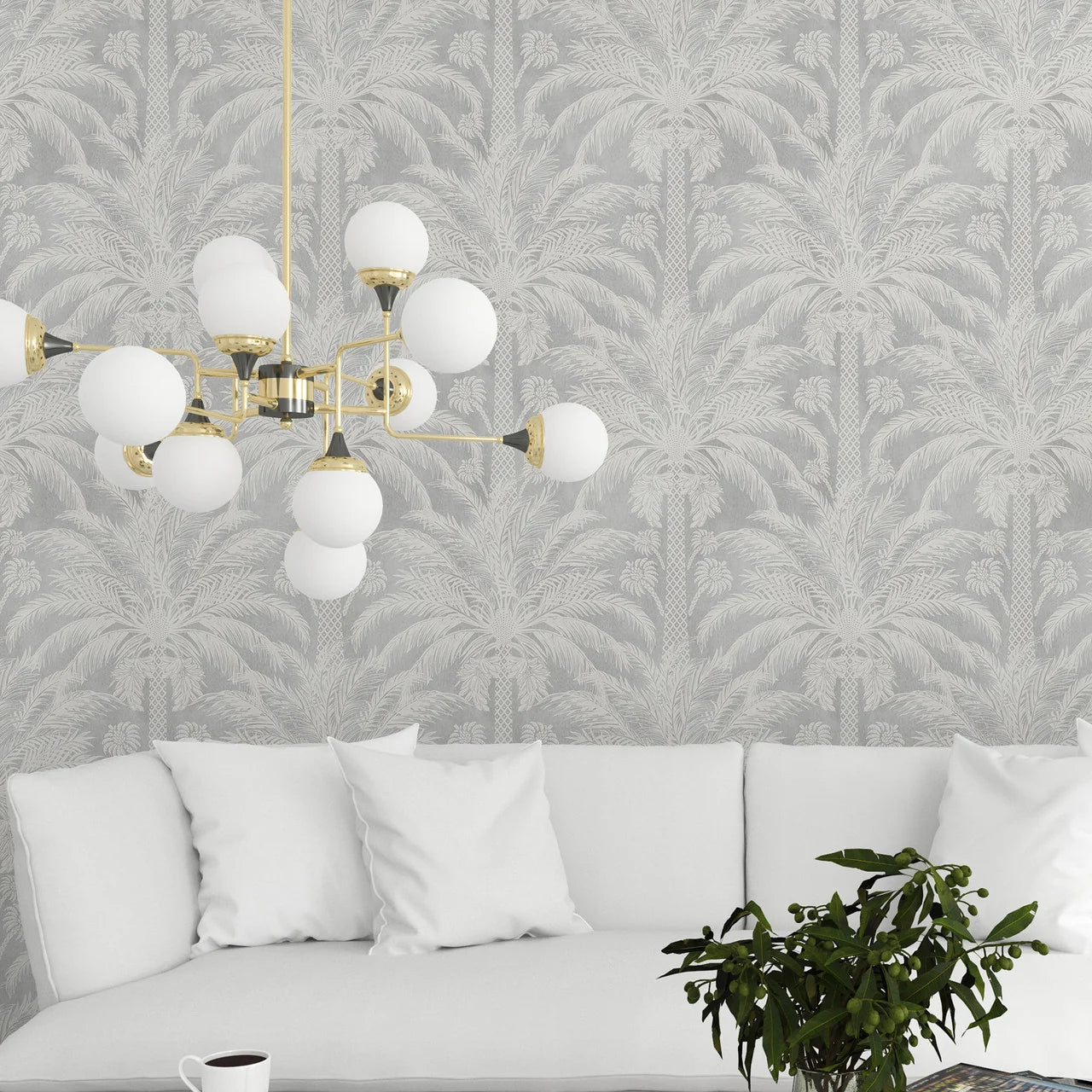 Palm Court Wallpaper