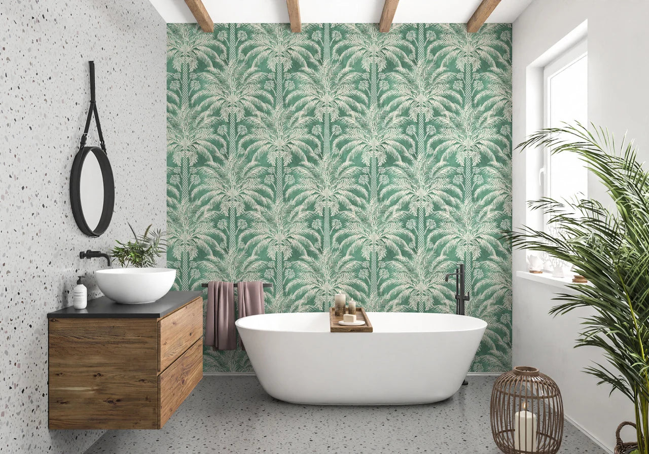Palm Court Wallpaper