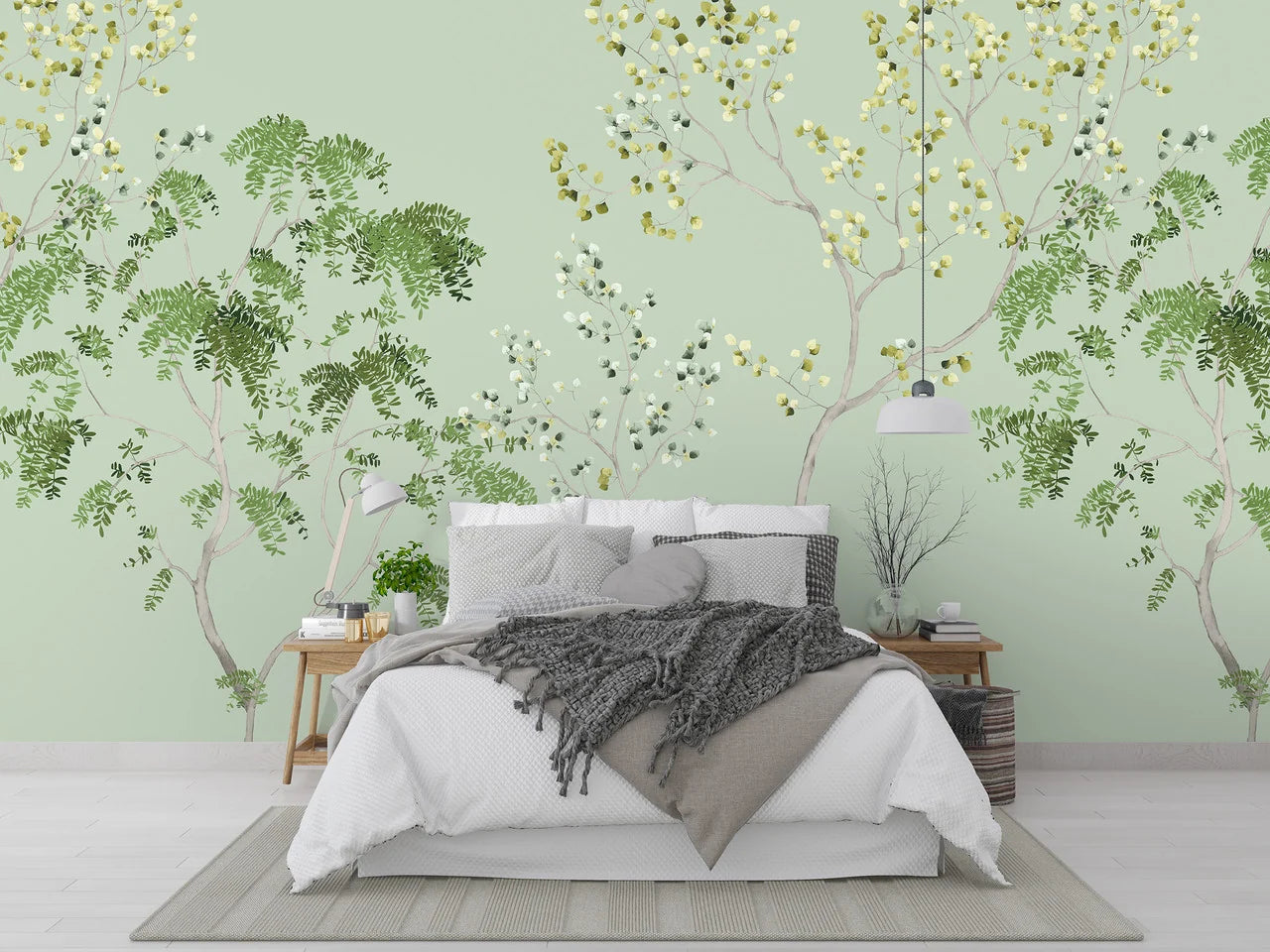 Wattle Grove Wallpaper Mural