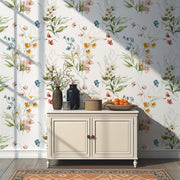 Watercolour Botanical Blossom Wallpaper