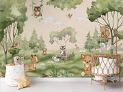 Woodland Joy Wallpaper Mural