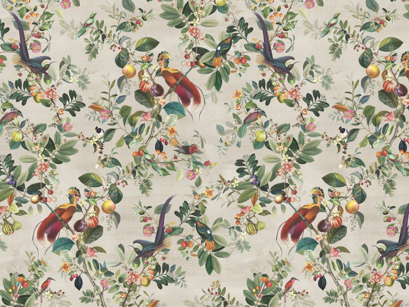 Paradise Orchard Chinoiserie Wallpaper