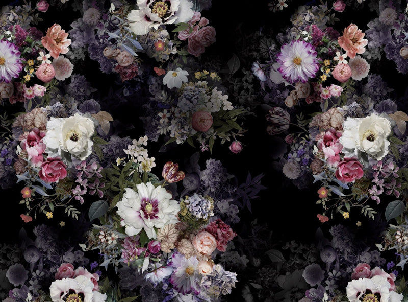 Ethereal Bouquet Floral Wallpaper