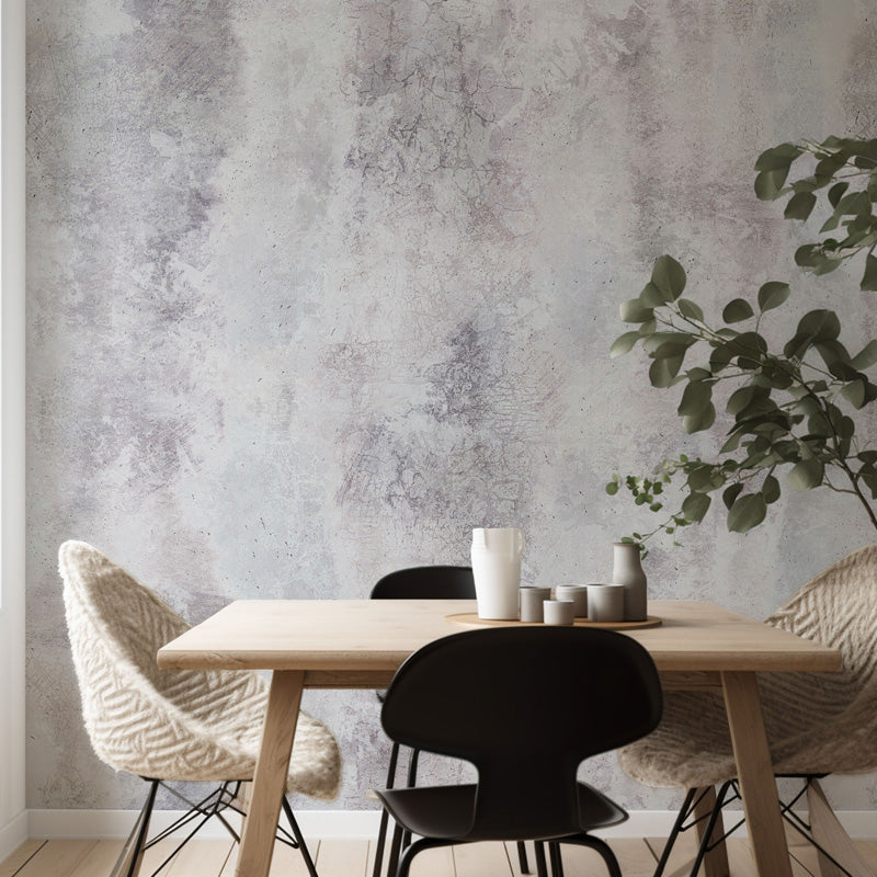 Soft Concrete Texture – Wallpaper in Gray