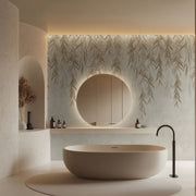 Falling Willow Veil – Botanical Mural