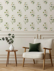 Meadow Whisper Floral Wallpaper – Delicate Botanical Pattern